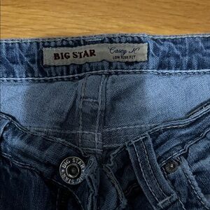 Big Star Casey Low Rise Blue Denim Jeans